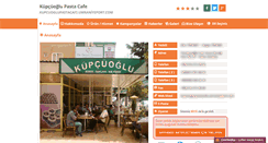 Desktop Screenshot of kupcuoglupastacafe.umraniyeport.com